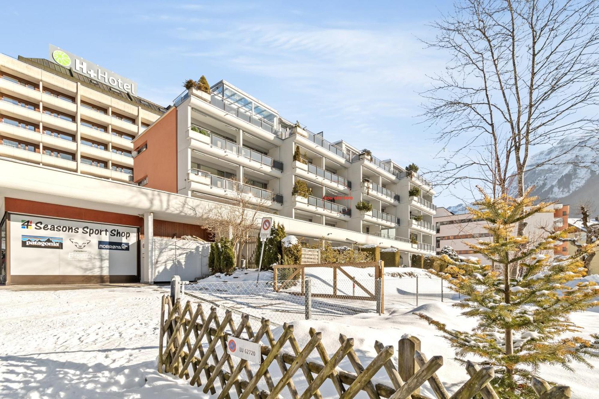 Zentrales Studio Mit Mega Bergblick, Titlis, Luzern, Lake, Kurpark Енгелберг Екстериор снимка